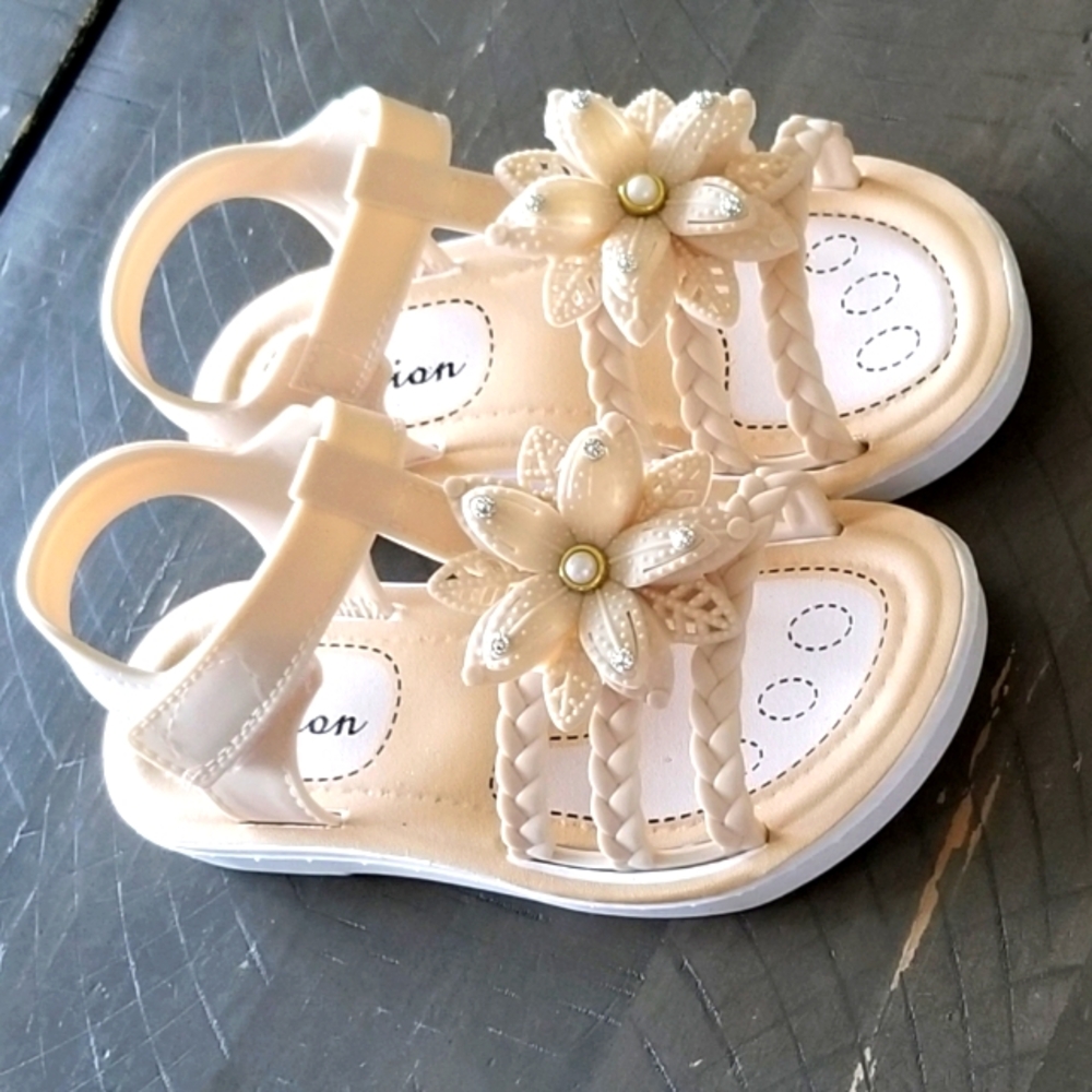 Rhinestone Sandals. Size 9.5.